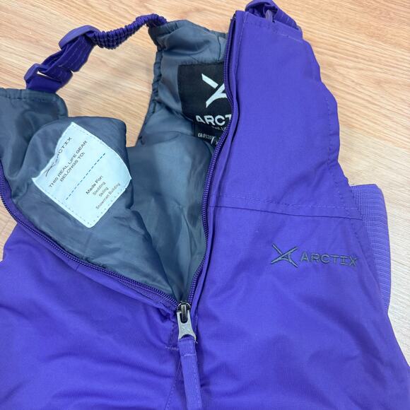 Arctix Toddler Girls Snowpants Bibs Purple 18M Winter Outerwear - Picture 4 of 4